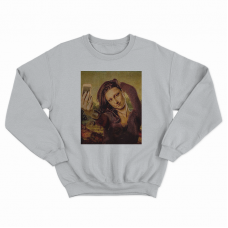 СВІТШОТ З ПРИНТОМ "MONA LISA SELFIE" фотографія