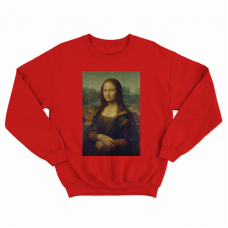 СВІТШОТ З ПРИНТОМ "MONA LISA" фотографія
