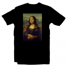 ФУТБОЛКА З ПРИНТОМ "MONA LISA" фотографія