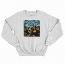 СВІТШОТ З ПРИНТОМ "VAN GOGH SELFIE" фотографія