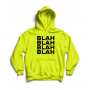 ХУДІ З ПРИНТОМ "BLAH" фотографія №3