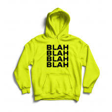 ХУДІ З ПРИНТОМ "BLAH" фотографія