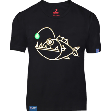 ФУТБОЛКА KLOST " ANGLER FISH (ГЛИБОКОВОДНИЙ РИБАЛКА) " BLACK