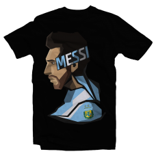 ФУТБОЛКА З ПРИНТОМ MESSI фотографія
