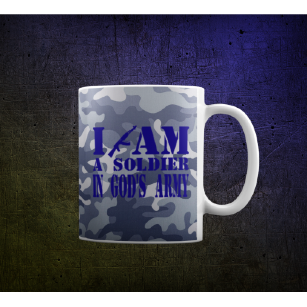 КРУЖКА I AM A SOLDIER фотографія