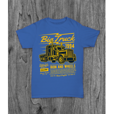 ФУТБОЛКА З ПРИНТОМ BIG TRUCK 2 фотографія