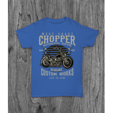 ФУТБОЛКА З ПРИНТОМ CHOPPER фотографія