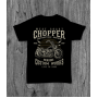 ФУТБОЛКА З ПРИНТОМ CHOPPER фотографія №4
