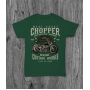 ФУТБОЛКА З ПРИНТОМ CHOPPER фотографія №2