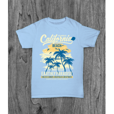 ФУТБОЛКА З ПРИНТОМ CALIFORNIA BEACH фотографія