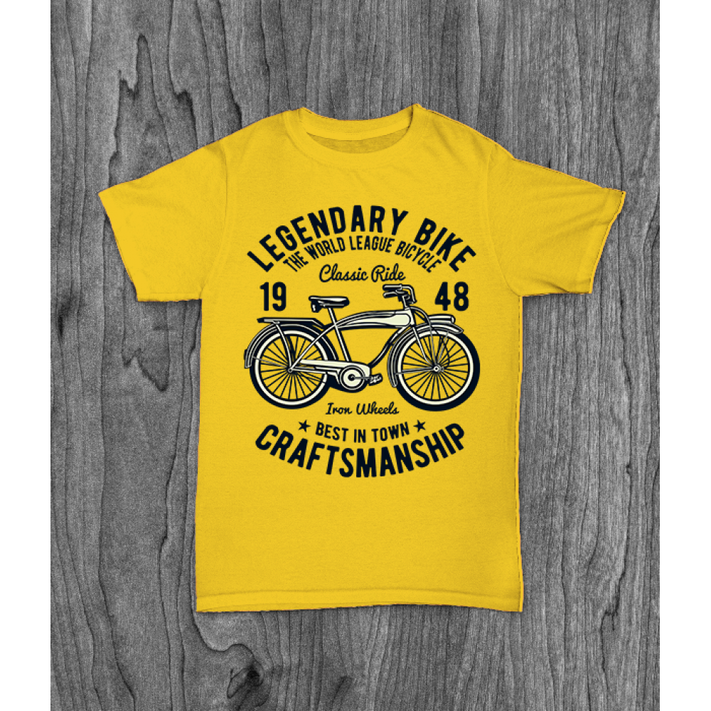 ФУТБОЛКА З ПРИНТОМ CLASSIC BICYCLE фотографія