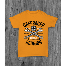 ФУТБОЛКА З ПРИНТОМ CAFERACER REUNION фотографія