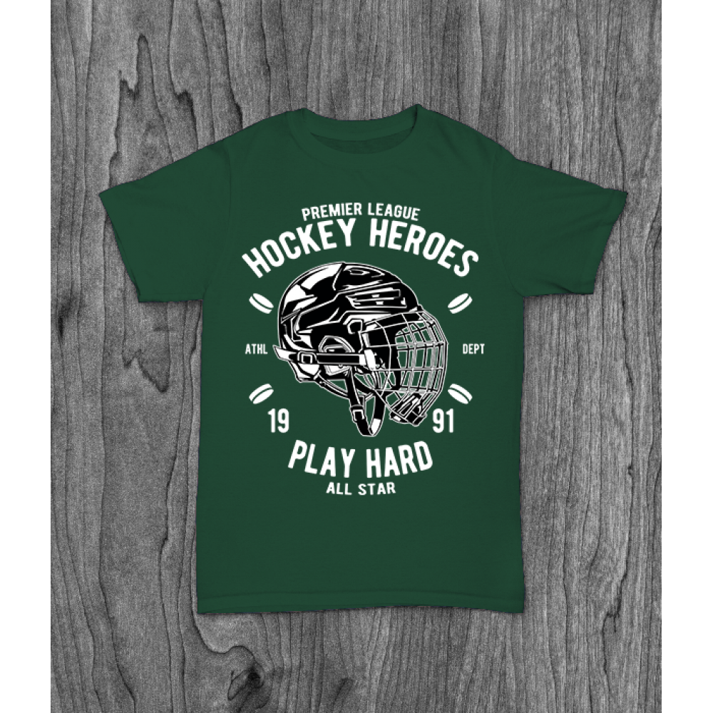 ФУТБОЛКА З ПРИНТОМ HOCKEY HEROES фотографія
