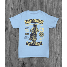 ФУТБОЛКА З ПРИНТОМ MOTO CROSS фотографія