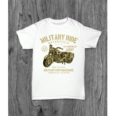 ФУТБОЛКА З ПРИНТОМ MILITARY RIDE фотографія