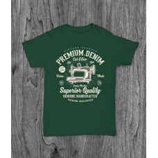 ФУТБОЛКА З ПРИНТОМ PREMIUM DENIM фотографія