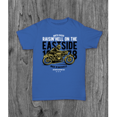 ФУТБОЛКА З ПРИНТОМ RAISIN HELL MOTO RACER фотографія