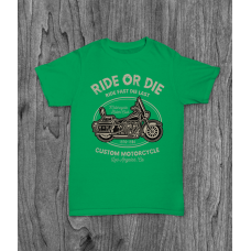 ФУТБОЛКА З ПРИНТОМ RIDE OR DIE фотографія