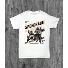 ФУТБОЛКА З ПРИНТОМ SPEEDRACE фотографія