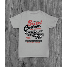 ФУТБОЛКА З ПРИНТОМ STREET CUSTOM фотографія