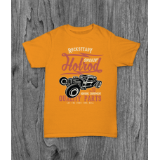 ФУТБОЛКА З ПРИНТОМ SMOKIN HOTROD фотографія