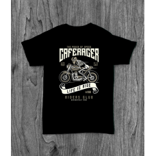 ФУТБОЛКА З ПРИНТОМ SPEED ​​OF CAFERACER фотографія