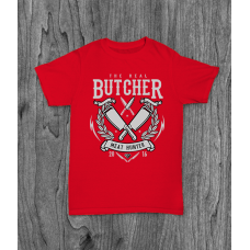 ФУТБОЛКА З ПРИНТОМ THE REAL BUTCHER фотографія