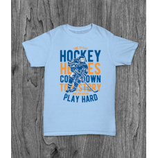 ФУТБОЛКА З ПРИНТОМ TIME TO PLAY HOCKEY фотографія