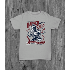 ФУТБОЛКА З ПРИНТОМ VINTAGE BARBER SHOP фотографія