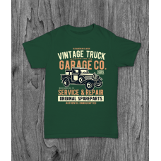 ФУТБОЛКА З ПРИНТОМ VINTAGE TRUCK фотографія