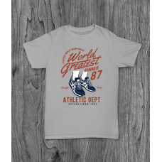 ФУТБОЛКА З ПРИНТОМ WORLD GREATEST RUNNER фотографія