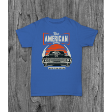 ФУТБОЛКА З ПРИНТОМ AMERICAN MUSCLE CAR фотографія