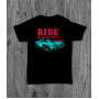 ФУТБОЛКА З ПРИНТОМ RIDE WITH DEVIL фотографія №4