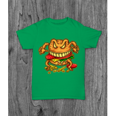 ФУТБОЛКА З ПРИНТОМ CURSE OF THE BURGER фотографія