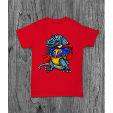 ФУТБОЛКА З ПРИНТОМ SUPER T- REX фотографія