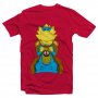 ФУТБОЛКА З ПРИНТОМ BABY SIMPSON фотографія №4