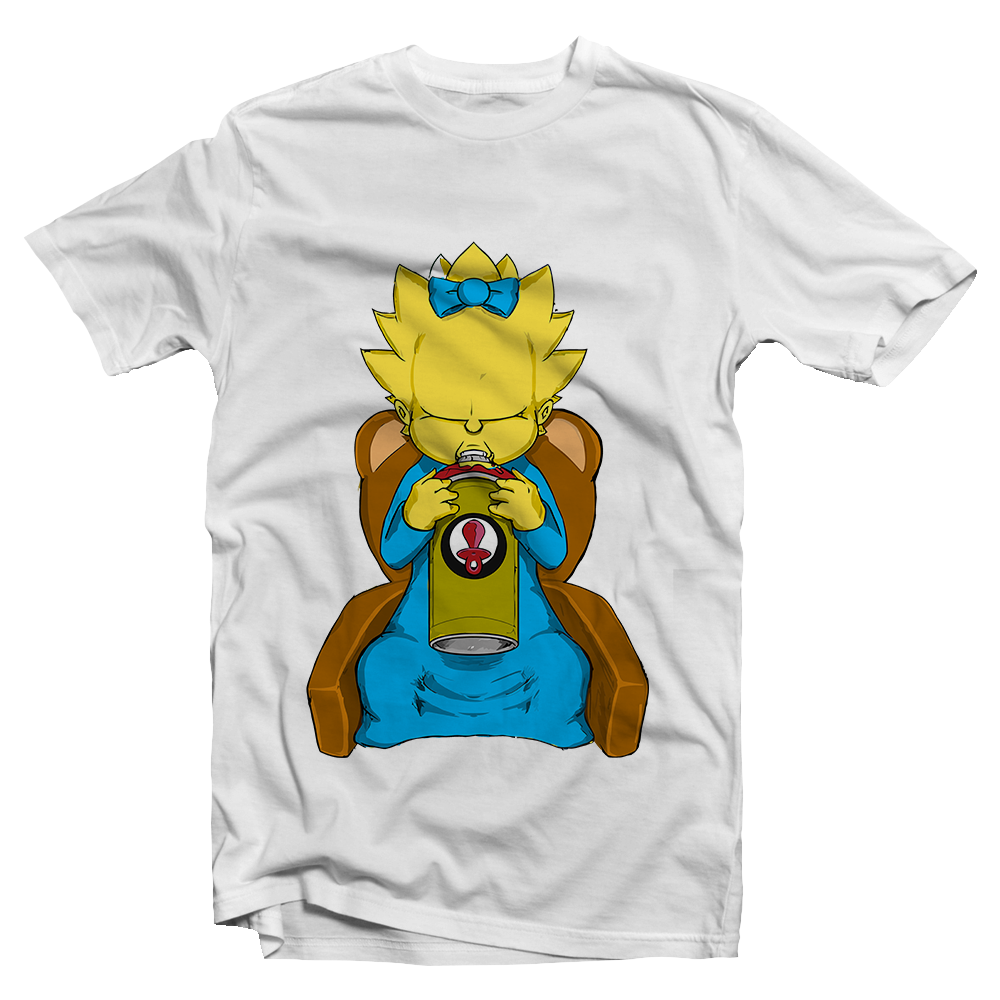 ФУТБОЛКА З ПРИНТОМ BABY SIMPSON фотографія