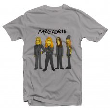 ФУТБОЛКА З ПРИНТОМ MEGADETH фотографія
