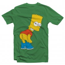 ФУТБОЛКА З ПРИНТОМ BART'S BAD фотографія
