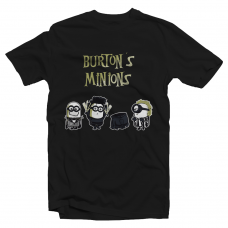 ФУТБОЛКА З ПРИНТОМ BURTON'S MINIONS фотографія