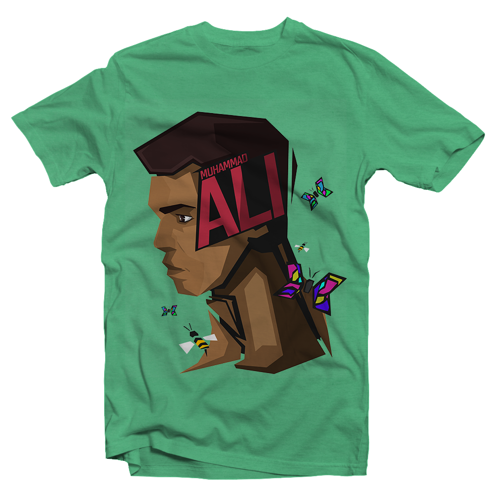 ФУТБОЛКА З ПРИНТОМ MUHAMMAD ALI фотографія