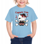 ДИТЯЧА ФУТБОЛКА З ПРИНТОМ KITTY CAPTAIN CUTE фотографія №16
