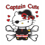 ДИТЯЧА ФУТБОЛКА З ПРИНТОМ KITTY CAPTAIN CUTE фотографія №17