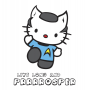 ДИТЯЧА ФУТБОЛКА З ПРИНТОМ KITTY СУПЕРМЕН фотографія №4