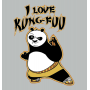 ДИТЯЧА ФУТБОЛКА З ПРИНТОМ I LOVE KUNG FUU фотографія №17