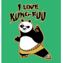 ДИТЯЧА ФУТБОЛКА З ПРИНТОМ I LOVE KUNG FUU фотографія №19