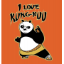 ДИТЯЧА ФУТБОЛКА З ПРИНТОМ I LOVE KUNG FUU фотографія №21