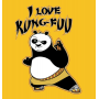 ДИТЯЧА ФУТБОЛКА З ПРИНТОМ I LOVE KUNG FUU фотографія №22