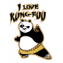 ДИТЯЧА ФУТБОЛКА З ПРИНТОМ I LOVE KUNG FUU фотографія №24