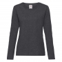 ЖІНОЧА ФУТБОЛКА З ДОВГИМИ РУКАВАМИ LADY-FIT LONG SLEEVE CREW NECK T FRUIT OF THE LOOM фотографія №4